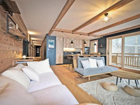 Appartement neuf chaleureux, 3 min des pistes, 3 chambres avec services hôteliers inclus - FR-1-613-114